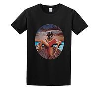 Men's 10Cc Deceptive Bends T-Shirt Print Tees Short Sleeve O Neck XL Black