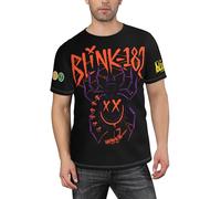 Men's 182 Rock Band Blink Classic T-Shirt Multi-Pattern Prints Crew Neck Short-Sleeve Unlock New Summer Streetwear Styles Casual Multicoloured L