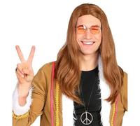 Mens 1970s Groovy Dude Wig