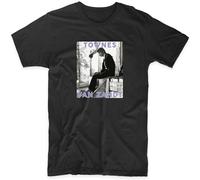 Men's 1970S Townes Van Zandt T Shirt - Adult Black XL