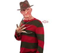 Mens 1980s Licensed Deluxe Freddy Krueger Jumper Freddie Sweater by Smiffys