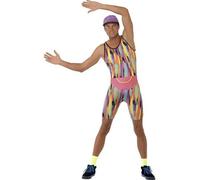 Mens 1990's Mr Motivator Fancy Dress Costume / outfit