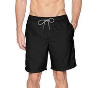 Men's 2 in 1 Solid Color Swimsuit Bottoms - Breathable Mesh Lining - Surfing & Beach Shorts - 60th Birthday Gifts