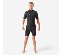 Men's 2 mm Neoprene Shorty Wetsuit With Diagonal Front Zip Easy