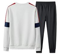 Men's 2-Piece Jogging Set - Long Sleeve Hooded Sweatshirt Casual Large Size Slim Fit Sweatshirt and Trousers Chic Comfortable Fit Autumn Streetwear for Sports Cheap