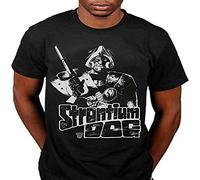 Men's 2000Ad Strontium Dog T-Shirt Unisex Sci-Fi Comic Judge Dredd ABC Warrio Black XL