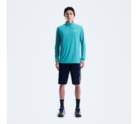 Men's 24/7 Half Zip Long Sleeve Tech Tee - Blue