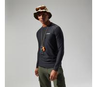 Men's 24/7 Tech Tee Long Sleeve Crew - Black