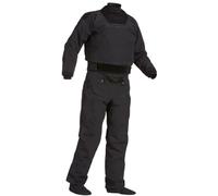 Men's 3-Layer Waterproof Fabric Latex Gasket Neoprene Thrust Ocean River Kayak Black L