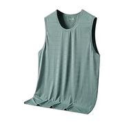 Men's 3 Pack Running Muscle Tank Top Dry-Fit Gym Sleeveless Y-Back Shirts Training Fitness Vest Tank Tops Men Woolen Black Vests Men Cotton Polo t Shirt Mens Pack (B, L)