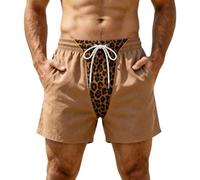 Men's 3D Animal Printed Funny Swim Shorts Novelty Summer Swimming Trunks | Personalized Beach Short Lightweight Quick-Dry Board Shorts for Pool Parties Tropical Vacations Outdoor Activities