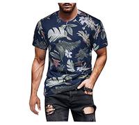 Men's 3D Print T-Shirt Colourful Vintage Men's Tee Tops Fashion Tie Dye Top Streetwear Shirt Short Sleeve Blouse Men's T Shirts Crew Neck Short Sleeve Top Summer 2022 Blouse Tops, blue, M