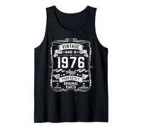 Mens 49th Birthday Gifts for Men 49yr 49 Years Old Vintage 1976 Tank Top