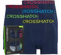 Crosshatch Mens Chasma Five Pack Boxers Navy M
