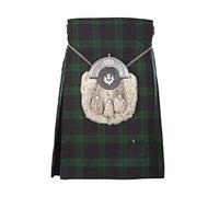 Mens 5 Yard Black Watch Tartan Kilt BNWT Waist Sizes 30 - 50 inches Clan