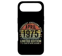 Mens 51st Birthday Legends April 1996 Vintage 51 Years Old Case for iPhone Air