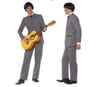 Smiffys Fab Four Iconic Costume, L - Size 42 inch-44 inch, Grey