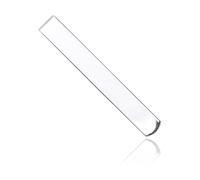 MENS 6MM Plain 'Skinny Tie' Necktie Tie Clip Bar Slide Pin for Formal Business Wedding - Solid 925 Sterling Silver