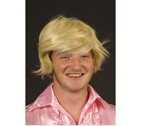 Mens 70s Blonde Tony Wig