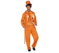 Mens 90s Stupid Tuxedo Orange Movie Icon Dumber Fancy Dress Party Costume