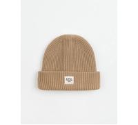 Men's A.P.C. James Cashmere and Ultra Fine Merino Knitted Beanie Camel - Brown