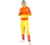 Mens Aang Adult Costume from Avatar: The Last Airbender TV Show Halloween