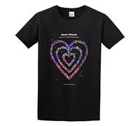 Men's Above and Beyond Happiness Amplified Cotton T Shirt Black XXL