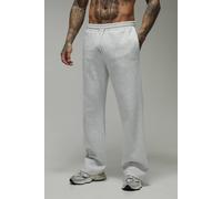 Men's Active Tall Straight Man Dash Jogger | Grey Marl | Size Small | BOOHOOMAN