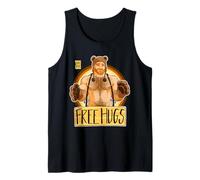Mens Adam Likes Hugs - Ginger Bear Edition Tank Top