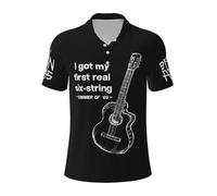 Men's Adams Canadian Rock Singer Bryan Shirts Business Casual Style Poloshirt Short-Sleeved Shirt with Polo Collar Muticolor XXL