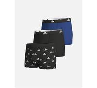 Men's Adidas Active Flex Cotton 3 Pack Men's Trunk - Black/Multi - Size: 32/30/31