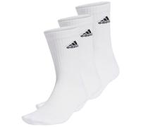 Mens Adidas Crew Socks Cushioned Cotton Rich Sports Soft Sock 3 Pairs