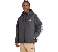 Men's adidas Essentials Climawarm 3-Stripes Insulated Hooded Jacket Black JM4042