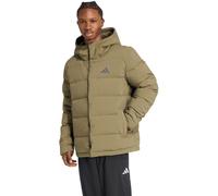Men's adidas Helionic Climawarm Hoodie Jacket Olive JX0580