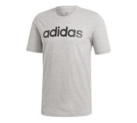 Men's adidas Lin Tee Sports Stylish Alphabet Medium hemp grey T-Shirt DU0409 XXL