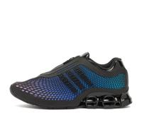 MENS ADIDAS MEGARIDE S2 ZIP UP TRAINERS - ALL SIZES - BLACK/BLUE - JR5743 - NEW.