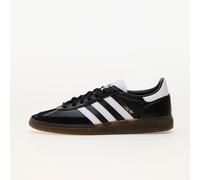 MENS ADIDAS OG HANDBALL SPZL LEATHER TRAINERS - ALL SIZES - BLACK/WHITE - IE3402