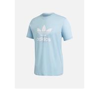 Men's Adidas Originals Mens T Shirts Trefoil Logo California Retro Design Summer Tee - Blue