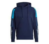 Men's adidas originals Re-process Hdie Sleeve Side Classic Drawstring Hooded Long Sleeves Blue HK7478 S