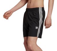 Mens Adidas Originals Stripe Swim / Sport Comfort Shorts Black S & M RRP £35
