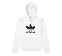 Men's adidas originals Trefoil Chest Logo Kangaroo Pouch White DU7780 S