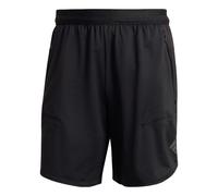 Men's adidas Printing Brand Logo Solid Color Gym Shorts Black HB6526 XL