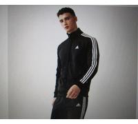 Mens Adidas Tracksuit Premium Bottoms Zip Jacket Black Joggers Large 36" W 44" C