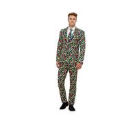 Mens Adults 1980s Rubik's Cube Fancy Dress Costume Suit Official Merchandise Extra Large