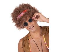 Men's Afro Hippie Wig