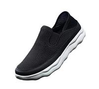 Mens Air 1 Low Sneaker Size 13 Mesh Casual Summer Fashion Sport Shoe Sneaker Socks for Men No Show (White, 7.5)