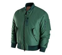 Men's Air Jordan Essentials Ma-1 Reversible Aviator Woven Padded Clothes Green Jacket DA9797-333 XXXL