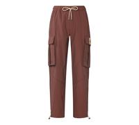 Men's Air Jordan Flight Heritage Big Pocket Cargo Woven Drawstring Casual Joggers/Pants/Trousers Light Chocolate DC7451-284 L