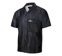 Men's Air Jordan Gradient Big Pocket Breathable Casual Short Sleeve Shirt Black CZ4821-022 L