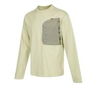 Men's Air Jordan Splicing Pocket Reflective Printing Round Neck Pullover Light Green T-Shirt DN2050-371 XXXL